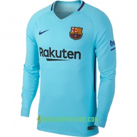 Koszulka FC Barcelona Wyjazdowe Stroje Piłkarskie 2017/18 Długi Rękaw 
