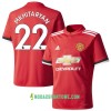 Koszulka Manchester United Mkhitaryan 22 Domowe Stroje Piłkarskie 2017/18 Krótki Rękaw