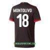 Koszulka AC Milan Montolivo 18 Trzeci Stroje Piłkarskie 2017/18 Krótki Rękaw