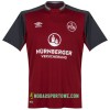Koszulka 1. FC Nürnberg Behrens 18 Domowe Stroje Piłkarskie 2017/18 Krótki Rękaw