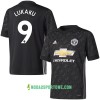 Koszulka Manchester United Lukaku 9 Wyjazdowe Stroje Piłkarskie 2017/18 Krótki Rękaw