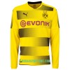 Koszulka Borussia Dortmund Reus 11 Domowe Stroje Piłkarskie 2017/18 Długi Rękaw 
