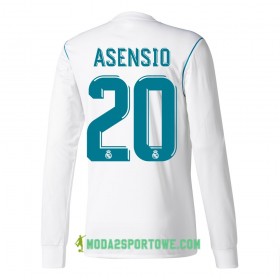Koszulka Real Madryt Asensio Domowe Stroje Piłkarskie 2017/18 Długi Rękaw
