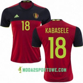 Koszulka Belgia CHRISTIAN KABASELE Domowe Stroje Piłkarskie Euro 2016