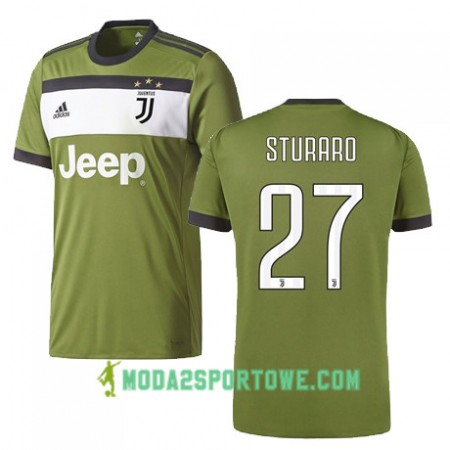 Koszulka Juventus STURARO 27 Trzeci Stroje Piłkarskie 2017/18 Krótki Rękaw
