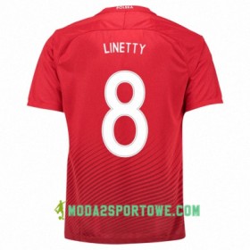 Koszulka Polska KAROL LINETTY Wyjazdowe Stroje Piłkarskie Euro 2016