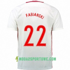 Koszulka Polska LUKASZ FABIANSKI Domowe Stroje Piłkarskie Euro 2016
