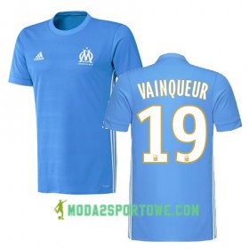 Koszulka Olympique Marsylia WILLIAM VAINQUEUR 19 Wyjazdowe Stroje Piłkarskie 2017/18 Krótki Rękaw