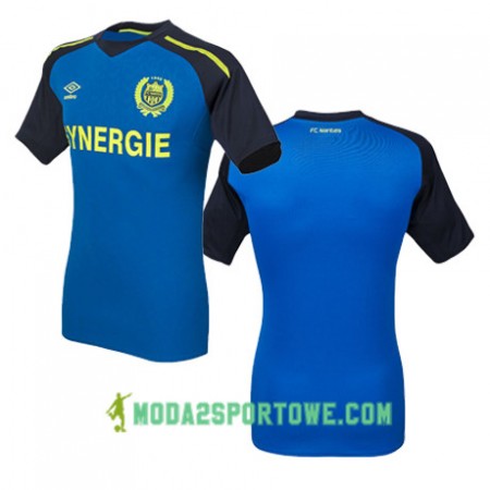 Koszulka FC Nantes Wyjazdowe Stroje Piłkarskie 2017/18 Krótki Rękaw