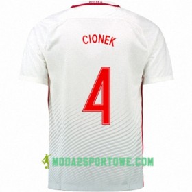 Koszulka Polska THIAGO CIONEK Domowe Stroje Piłkarskie Euro 2016