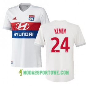 Koszulka Olympique Lyon OLIVIER KEMEN 24 Domowe Stroje Piłkarskie 2017/18 Krótki Rękaw