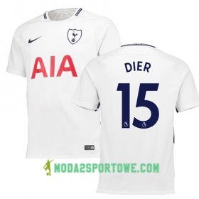 Koszulka Tottenham Hotspur DIER 15 Domowe Stroje Piłkarskie 2017/18 Krótki Rękaw