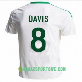 Koszulka Irlandia Północna STEVEN DAVIS Wyjazdowe Stroje Piłkarskie 2016/17 Krótki Rękaw