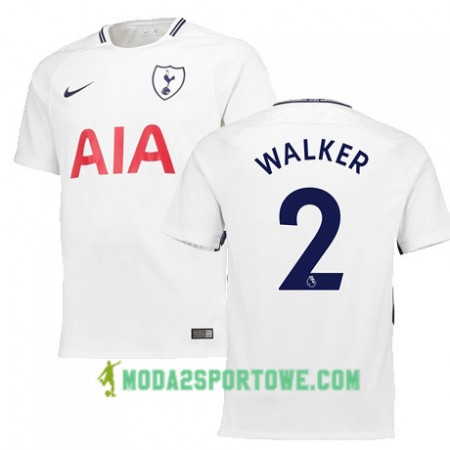 Koszulka Tottenham Hotspur WALKER 2 Domowe Stroje Piłkarskie 2017/18 Krótki Rękaw