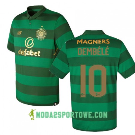 Koszulka Celtic FC MOUSSA DEMBELE Wyjazdowe Stroje Piłkarskie 2017/18 Krótki Rękaw