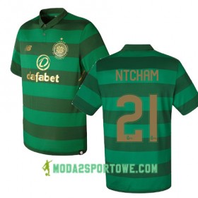 Koszulka Celtic FC OLIVIER NTCHAM Wyjazdowe Stroje Piłkarskie 2017/18 Krótki Rękaw