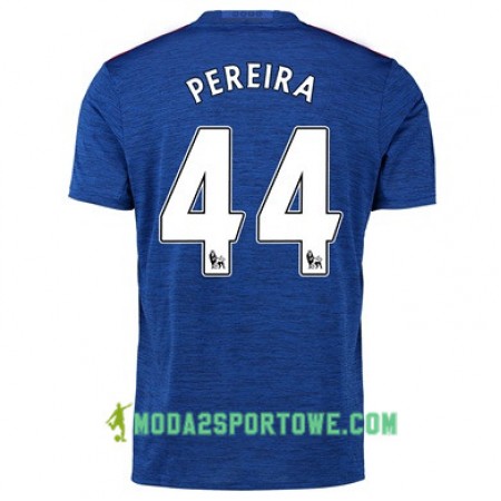 Koszulka Manchester United PEREIRA 44 Wyjazdowe Stroje Piłkarskie 2017/18 Krótki Rękaw