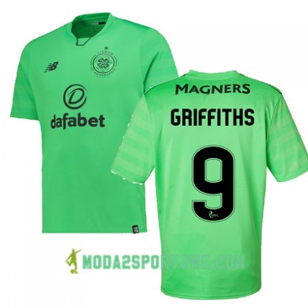 Koszulka Celtic FC LEIGH GRIFFITHS Trzeci Stroje Piłkarskie 2017/18 Krótki Rękaw