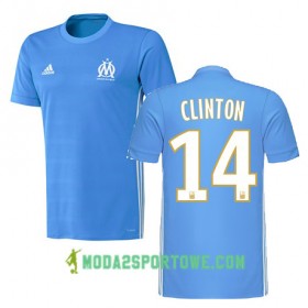 Koszulka Olympique Marsylia CLINTON N JIE 14 Wyjazdowe Stroje Piłkarskie 2017/18 Krótki Rękaw