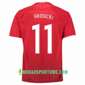Koszulka Polska KAMIL GROSICKI Wyjazdowe Stroje Piłkarskie Euro 2016