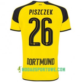 Koszulka Borussia Dortmund PISZCZEK 26 Trzeci Stroje Piłkarskie 2017/18 Krótki Rękaw