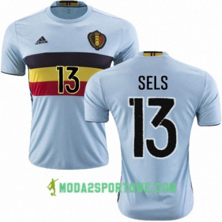 Koszulka Belgia MATZ SEDługi Rękaw Wyjazdowe Stroje Piłkarskie Euro 2016