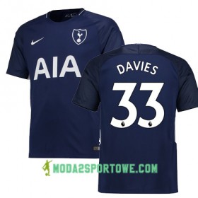 Koszulka Tottenham Hotspur DAVIES 33 Wyjazdowe Stroje Piłkarskie 2017/18 Krótki Rękaw