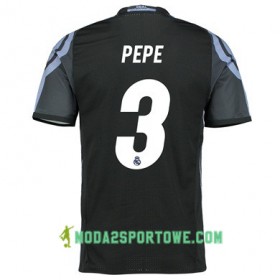 Koszulka Real Madryt PEPE 3 Trzeci Stroje Piłkarskie 2017/18 Krótki Rękaw
