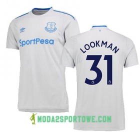 Koszulka Everton LOOKMAN Wyjazdowe Stroje Piłkarskie 2017/18 Krótki Rękaw