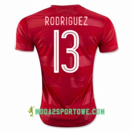 Koszulka Szwajcaria RICARDO RODRIGUEZ Domowe Stroje Piłkarskie Euro 2016