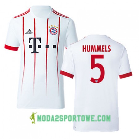 Koszulka Bayern Monachium HUMMELS 5 Trzeci Stroje Piłkarskie 2017/18 Krótki Rękaw