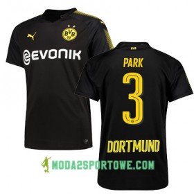 Koszulka Borussia Dortmund PARK 3 Wyjazdowe Stroje Piłkarskie 2017/18 Krótki Rękaw