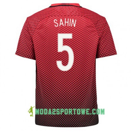 Koszulka Turcja NURI SAHIN Domowe Stroje Piłkarskie Euro 2016