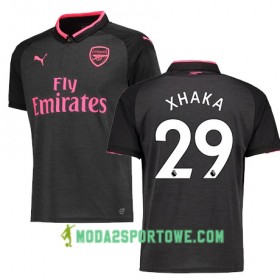 Koszulka Arsenal XHAKA 29 Trzeci Stroje Piłkarskie 2017/18 Krótki Rękaw