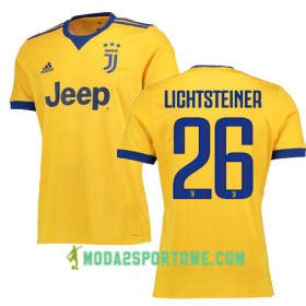 Koszulka Juventus LICHTSTEINER 26 Wyjazdowe Stroje Piłkarskie 2017/18 Krótki Rękaw