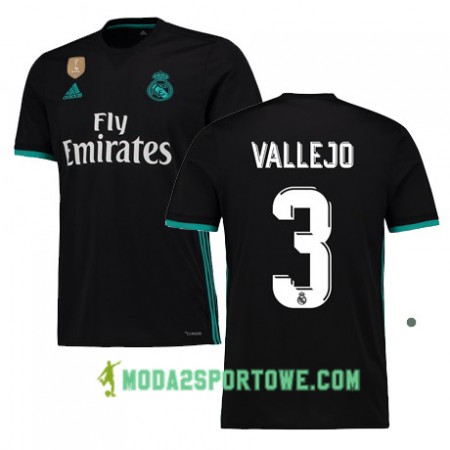 Koszulka Real Madryt JESUS VALLEJO 3 Wyjazdowe Stroje Piłkarskie 2017/18 Krótki Rękaw