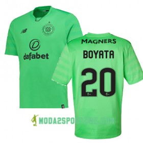 Koszulka Celtic FC DEDRYCK BOYATA Trzeci Stroje Piłkarskie 2017/18 Krótki Rękaw