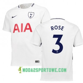 Koszulka Tottenham Hotspur ROSE 3 Domowe Stroje Piłkarskie 2017/18 Krótki Rękaw