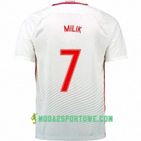Koszulka Polska ARKADIUSZ MILIK Domowe Stroje Piłkarskie Euro 2016