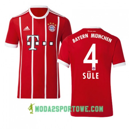 Koszulka Bayern Monachium SULE 4 Domowe Stroje Piłkarskie 2017/18 Krótki Rękaw