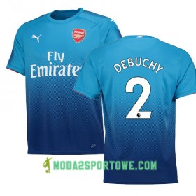 Koszulka Arsenal DEBUCHY 2 Wyjazdowe Stroje Piłkarskie 2017/18 Krótki Rękaw