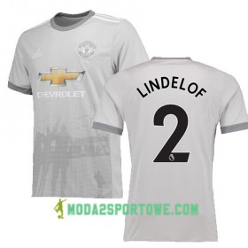 Koszulka Manchester United LINDELOF 2 Trzeci Stroje Piłkarskie 2017/18 Krótki Rękaw