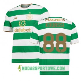 Koszulka Celtic FC Eboue Kouassi Domowe Stroje Piłkarskie 2017/18 Krótki Rękaw