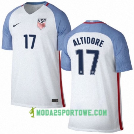 Koszulka Stany Zjednoczone JOZY ALTIDORE Domowe Stroje Piłkarskie 2016/17 Krótki Rękaw