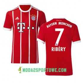 Koszulka Bayern Monachium RIBERY 7 Domowe Stroje Piłkarskie 2017/18 Krótki Rękaw