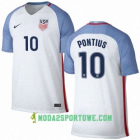 Koszulka Stany Zjednoczone CHRISTIAN PULISIC Domowe Stroje Piłkarskie 2016/17 Krótki Rękaw