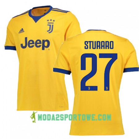 Koszulka Juventus STURARO 27 Wyjazdowe Stroje Piłkarskie 2017/18 Krótki Rękaw