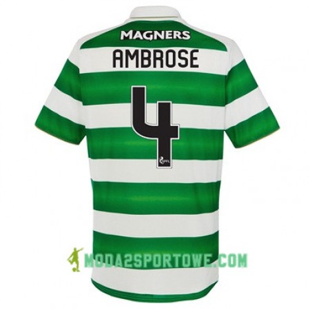 Koszulka Celtic FC EFE AMBROSE Domowe Stroje Piłkarskie 2017/18 Krótki Rękaw