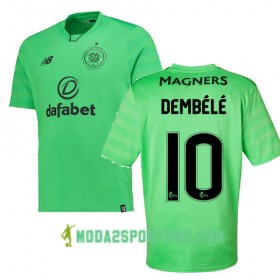 Koszulka Celtic FC MOUSSA DEMBELE Trzeci Stroje Piłkarskie 2017/18 Krótki Rękaw