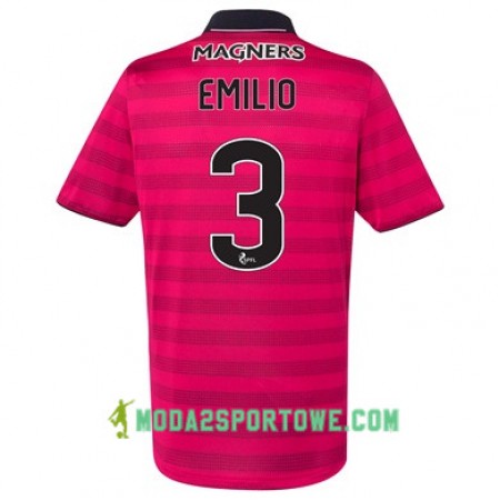 Koszulka Celtic FC EMILIO IZAGUIRRE Trzeci Stroje Piłkarskie 2017/18 Krótki Rękaw